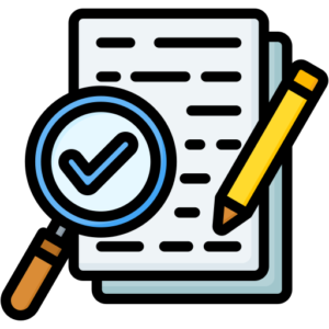 Icon of a checklist symbolizing unlimited free revisions for CIPD Assignment Help services
